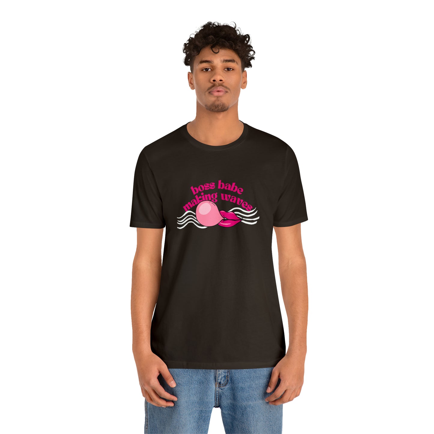 Boss Babe Making Waves Statement T Shirt