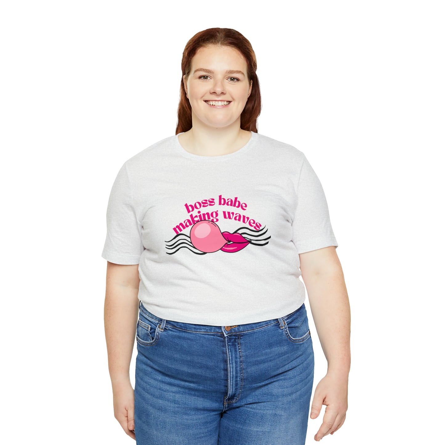Boss Babe Making Waves Statement T Shirt