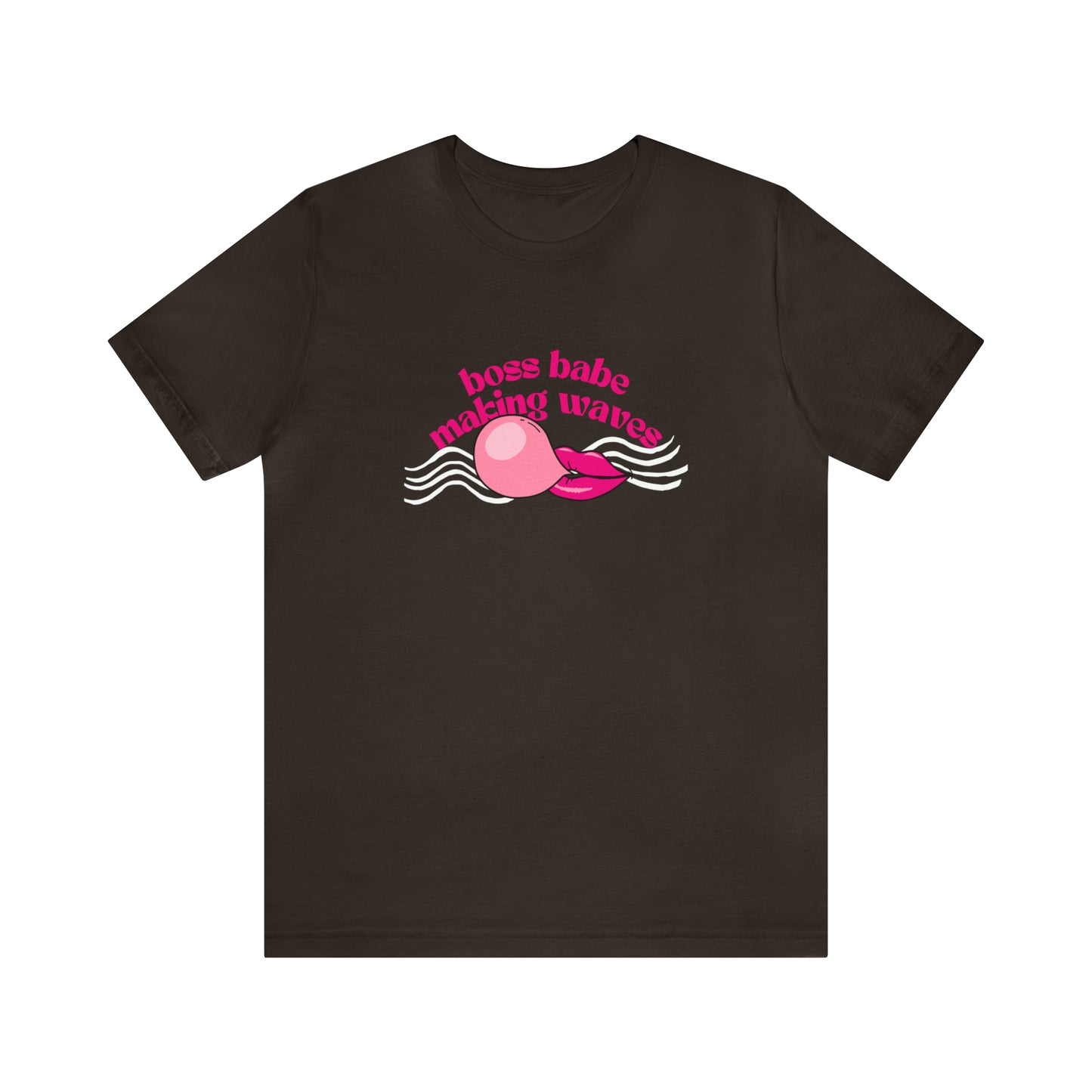 Boss Babe Making Waves Statement T Shirt