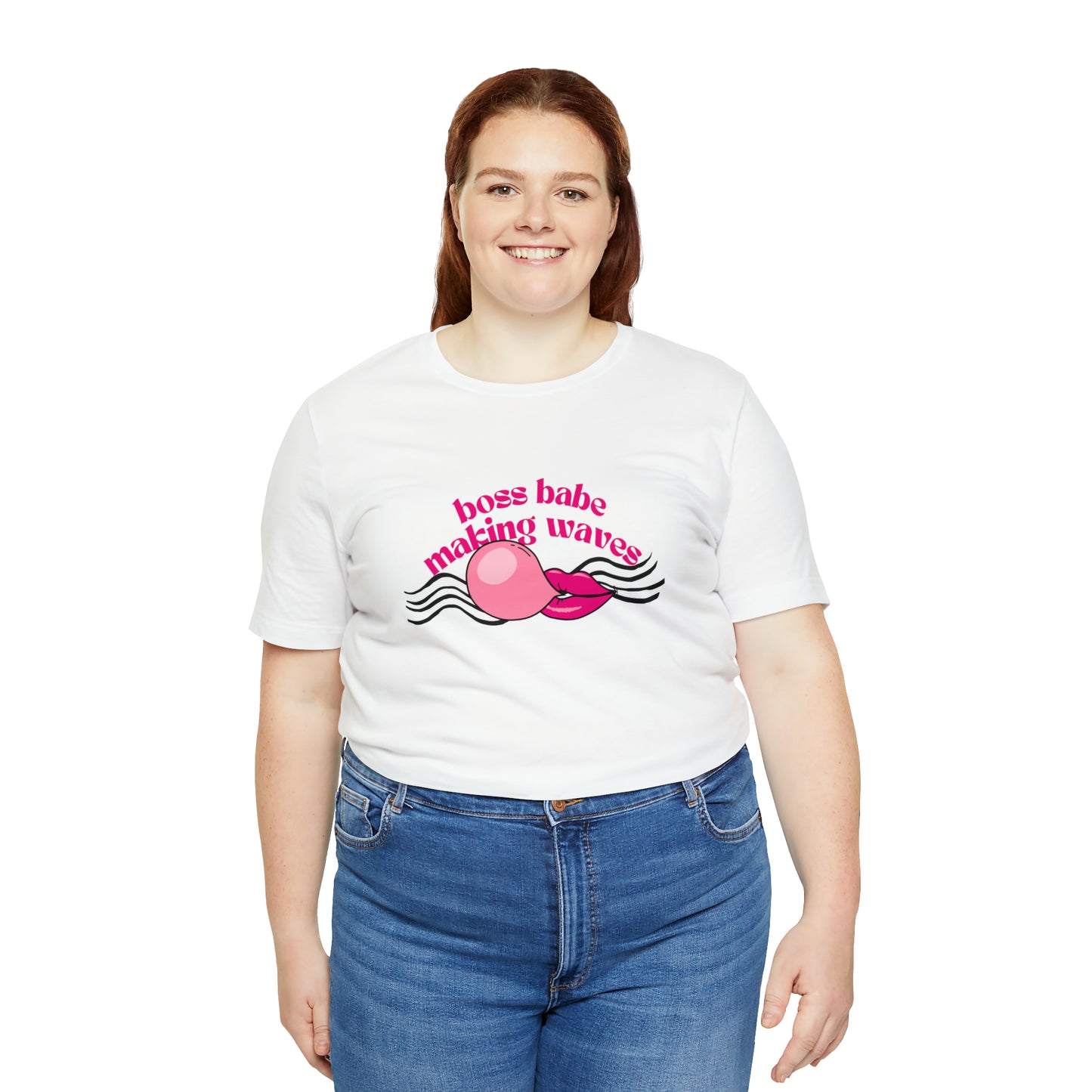 Boss Babe Making Waves Statement T Shirt