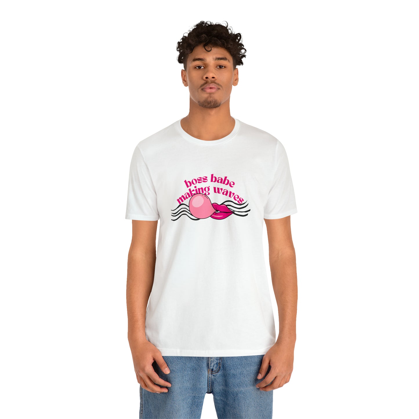 Boss Babe Making Waves Statement T Shirt