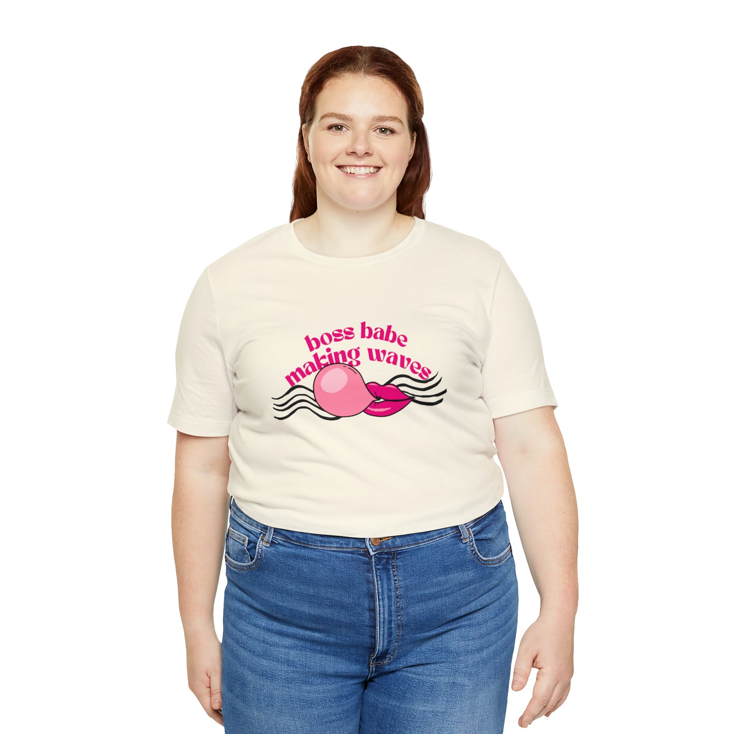 Boss Babe Making Waves Statement T Shirt