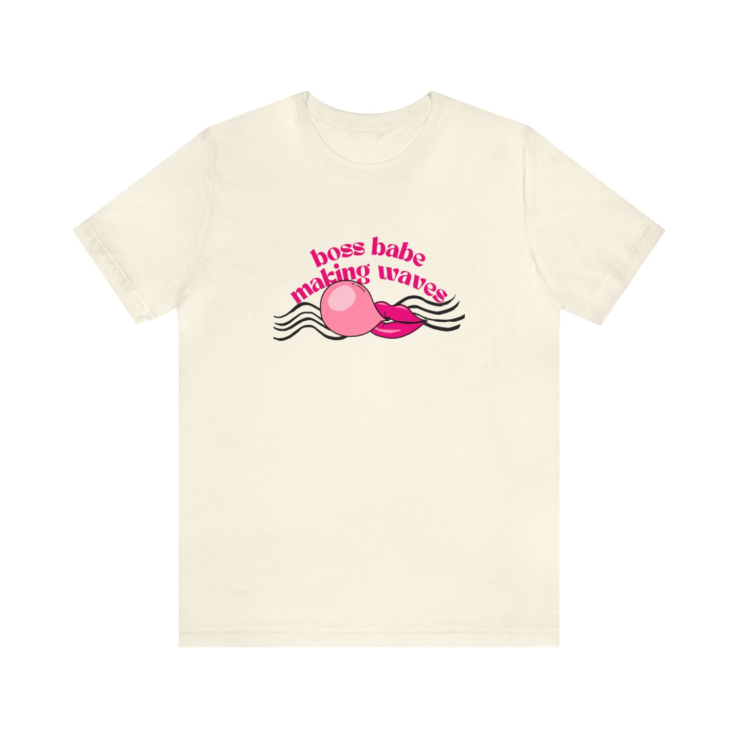 Boss Babe Making Waves Statement T Shirt