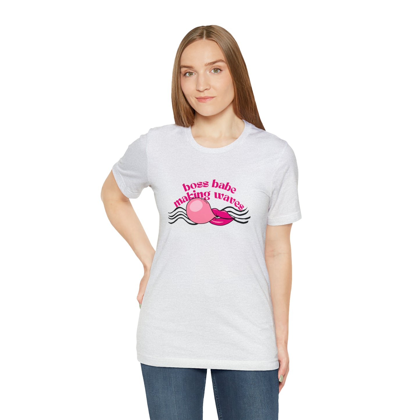 Boss Babe Making Waves Statement T Shirt