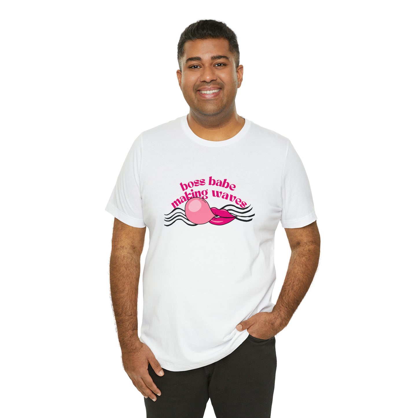 Boss Babe Making Waves Statement T Shirt