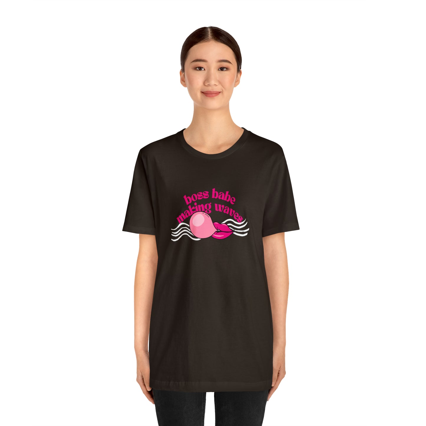 Boss Babe Making Waves Statement T Shirt