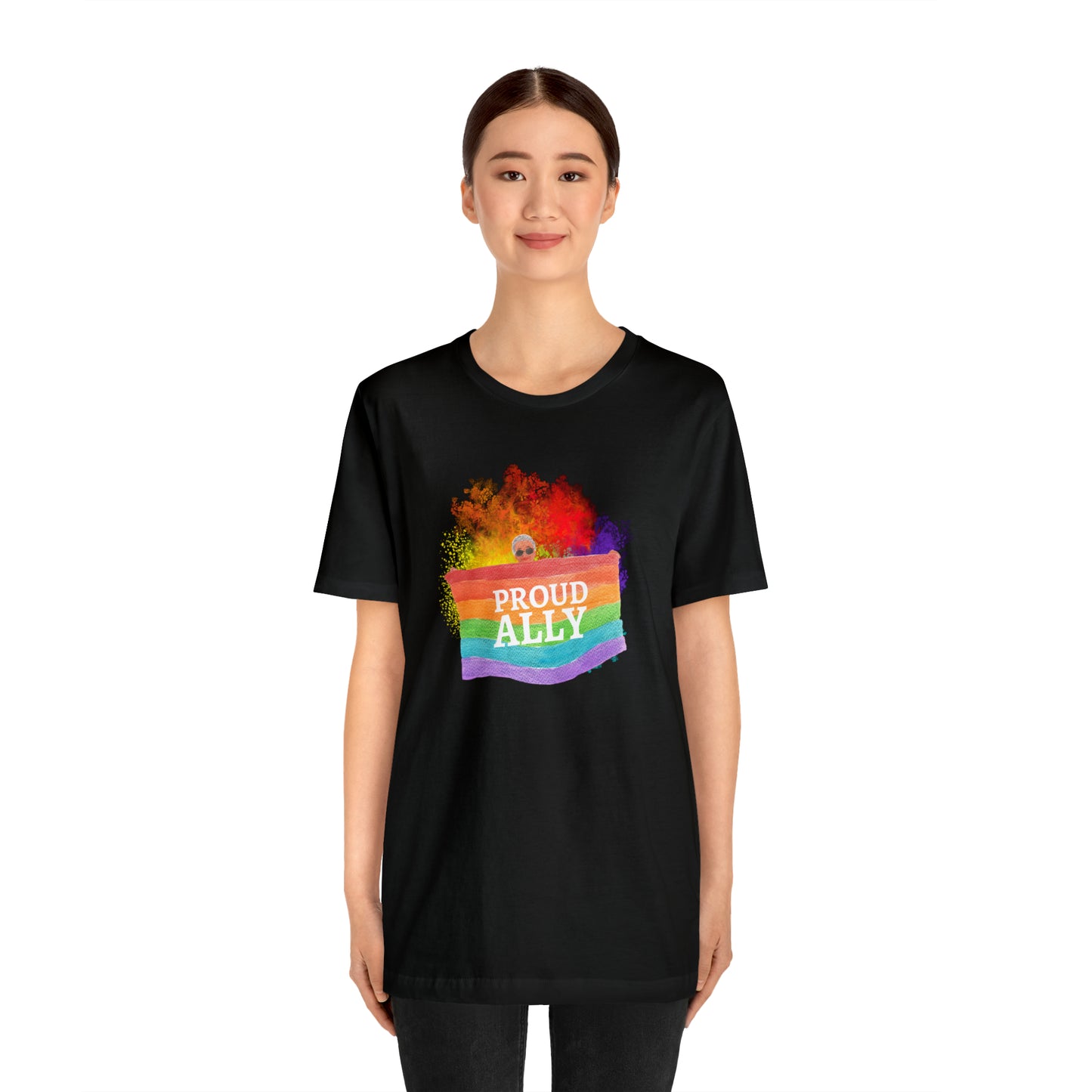 Proud Ally LGBTQ+ Statement T-Shirt