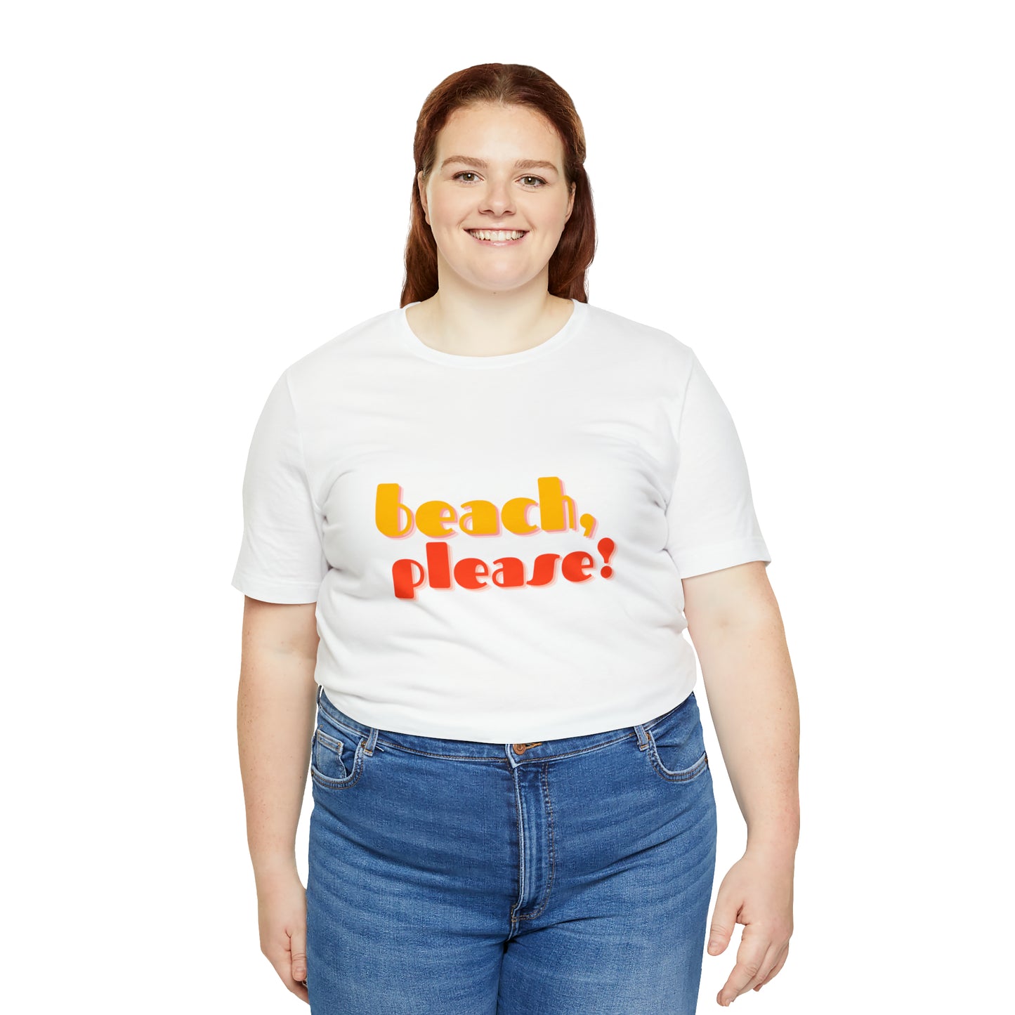 Beach Please Statement T-Shirt