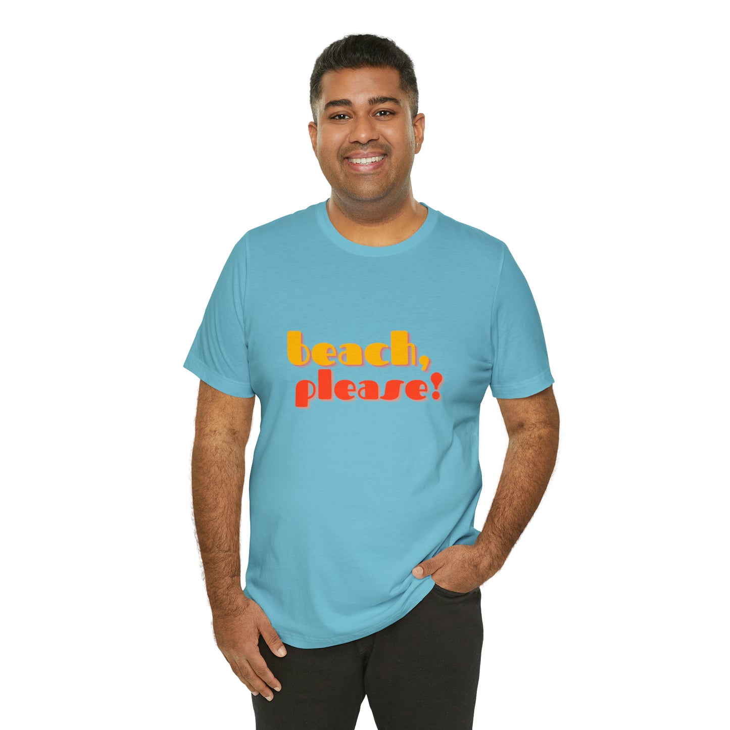 Beach Please Statement T-Shirt