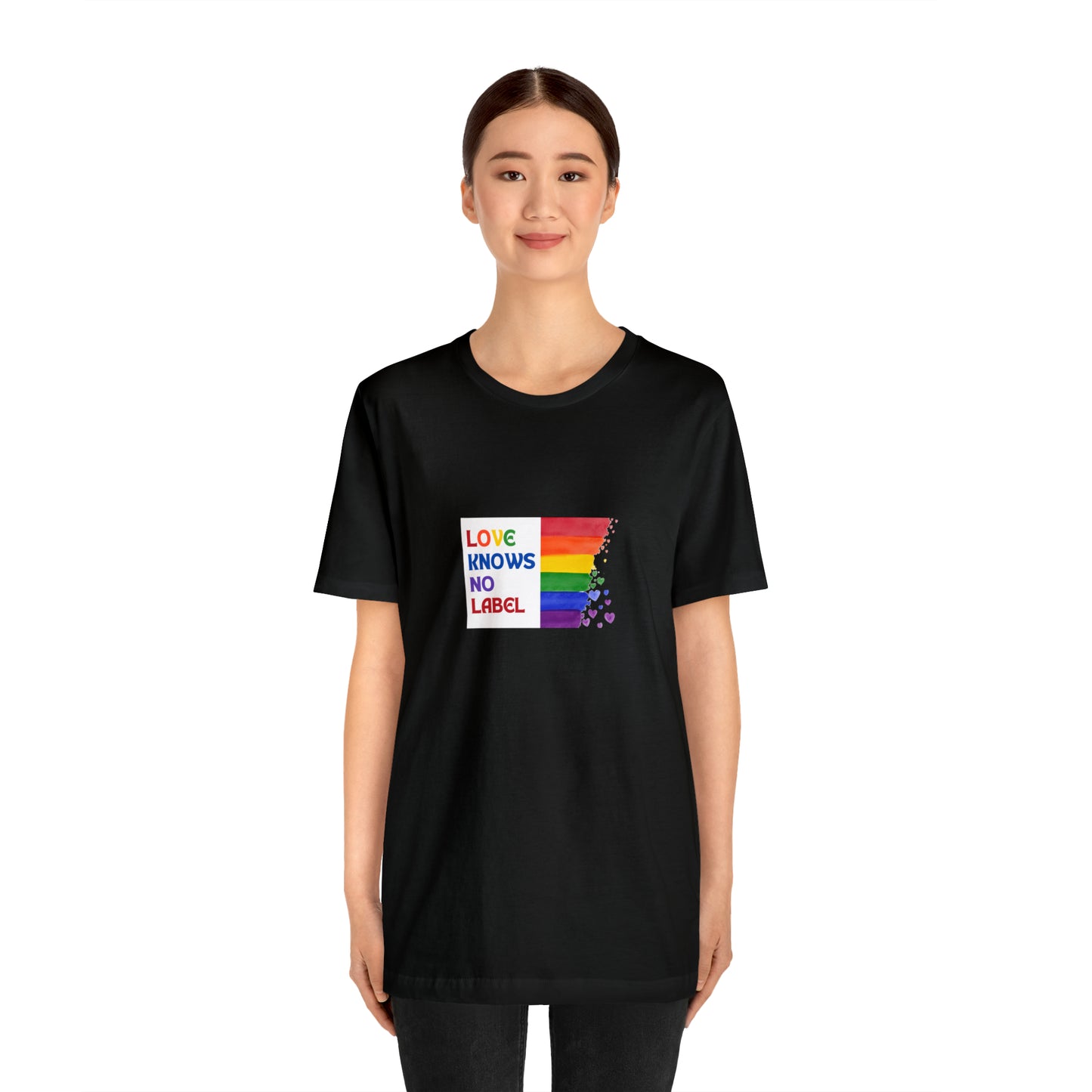 Love Knows No Label Statement T-Shirt