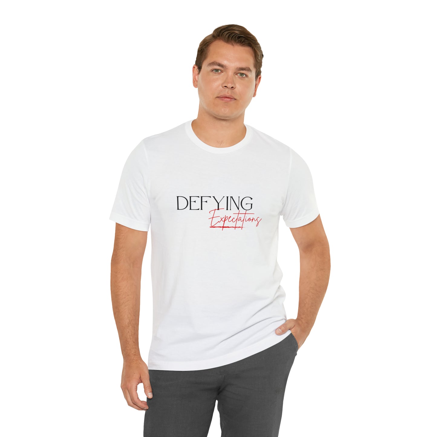 Defying Expectations Statement T-Shirt