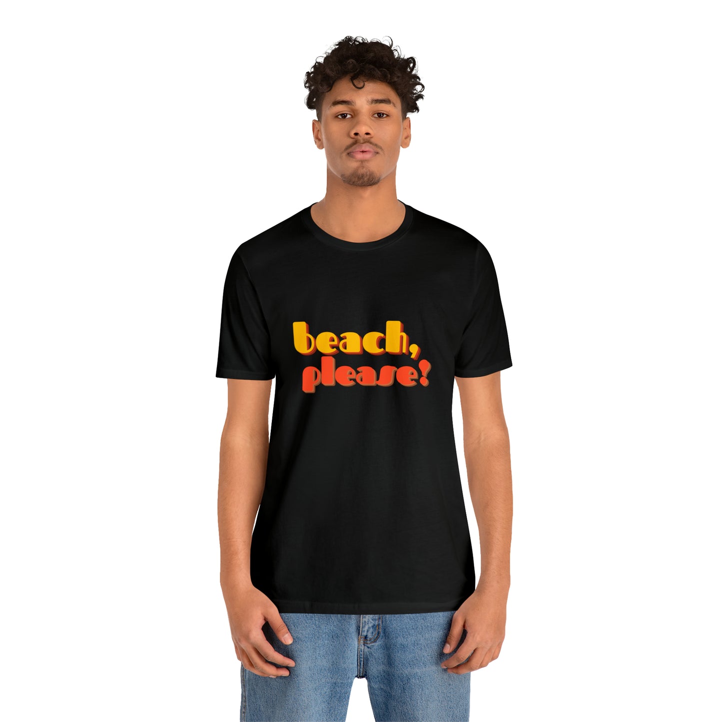 Beach Please Statement T-Shirt