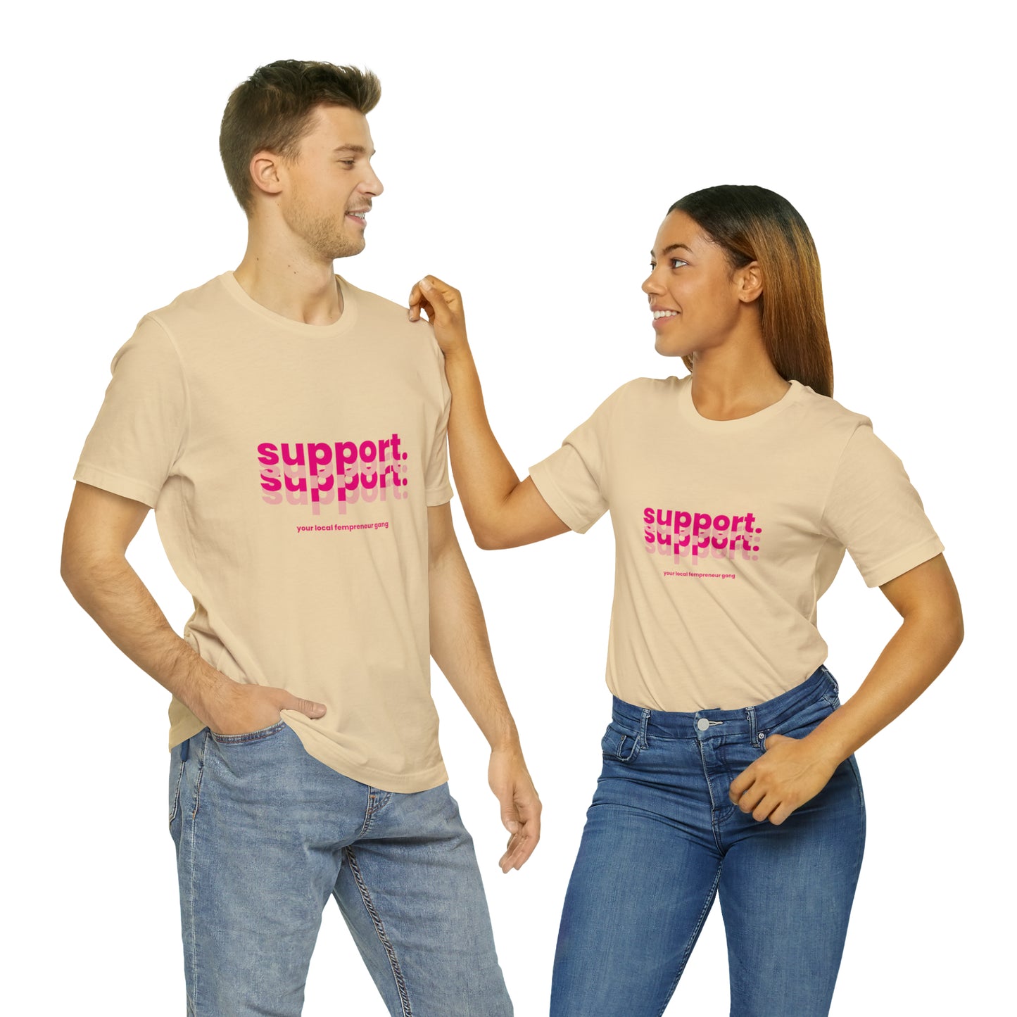 Support Local Business Statement T-Shirt