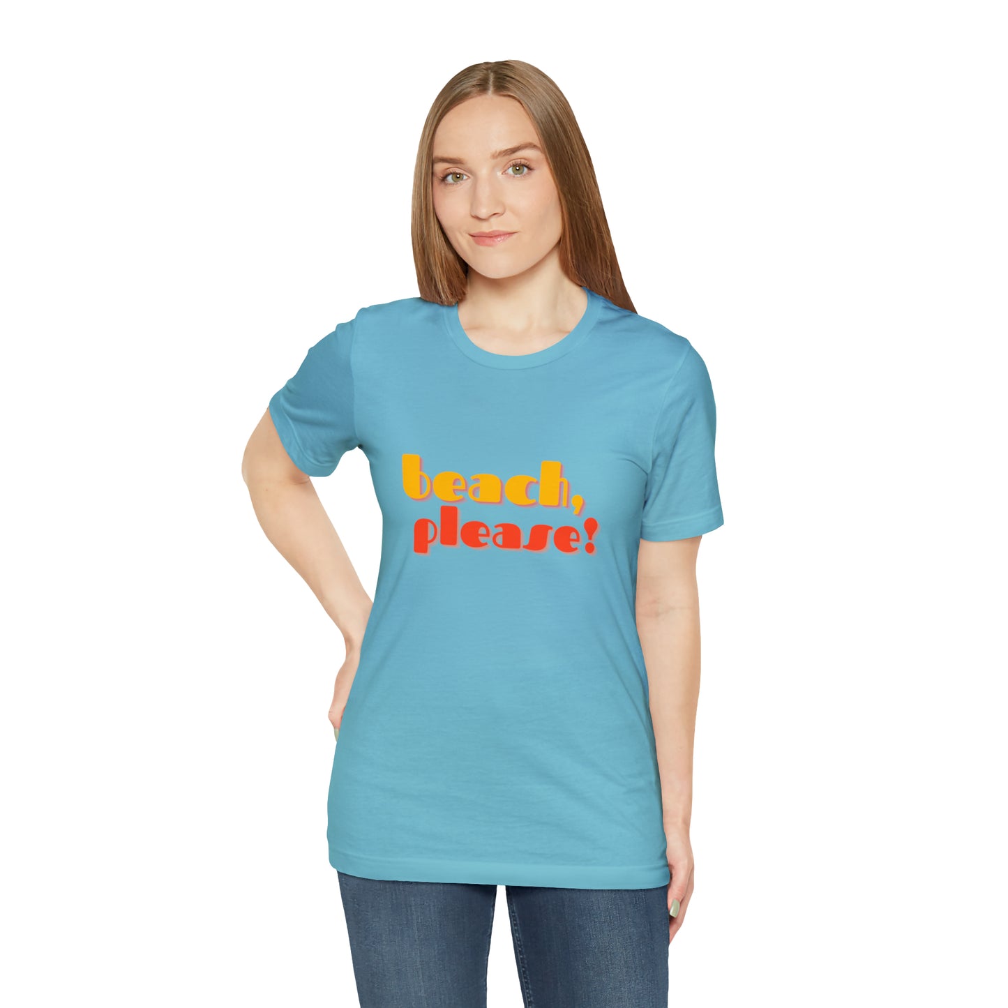 Beach Please Statement T-Shirt