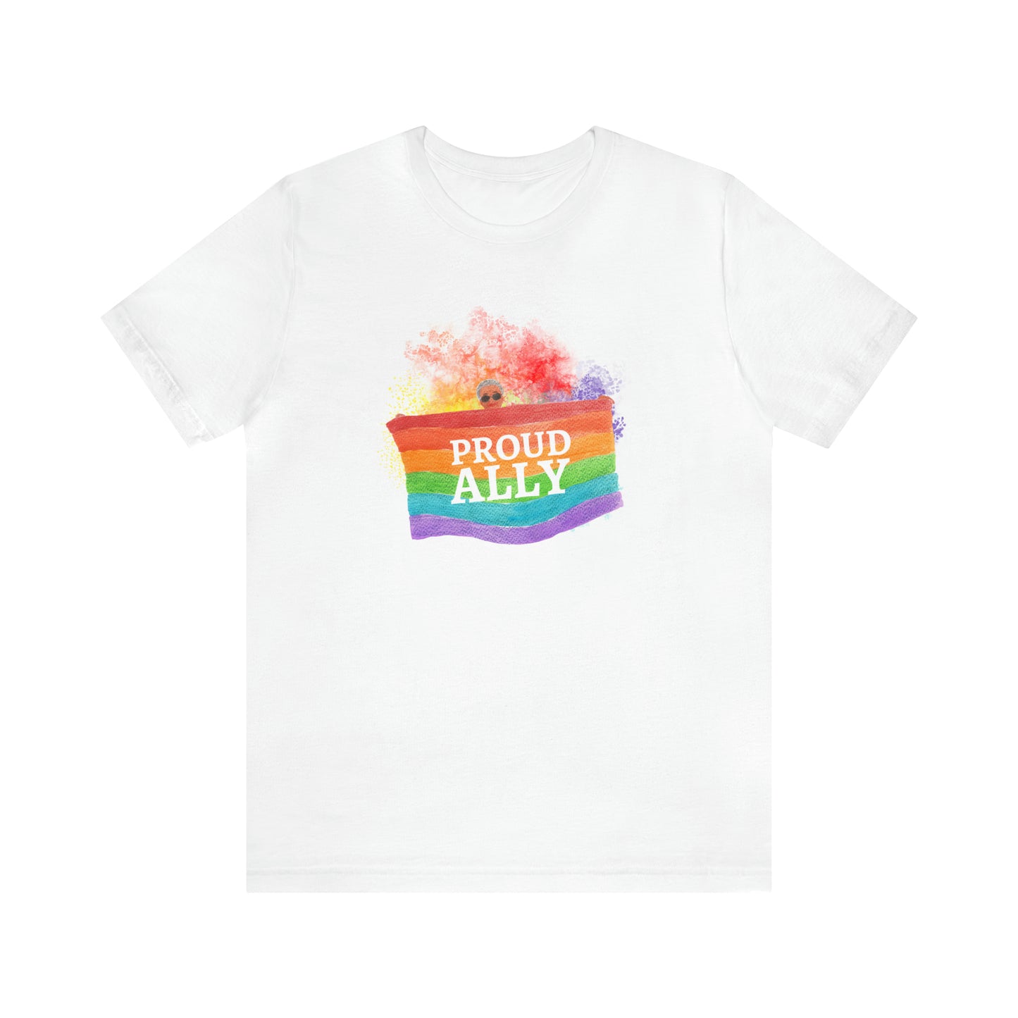 Proud Ally LGBTQ+ Statement T-Shirt