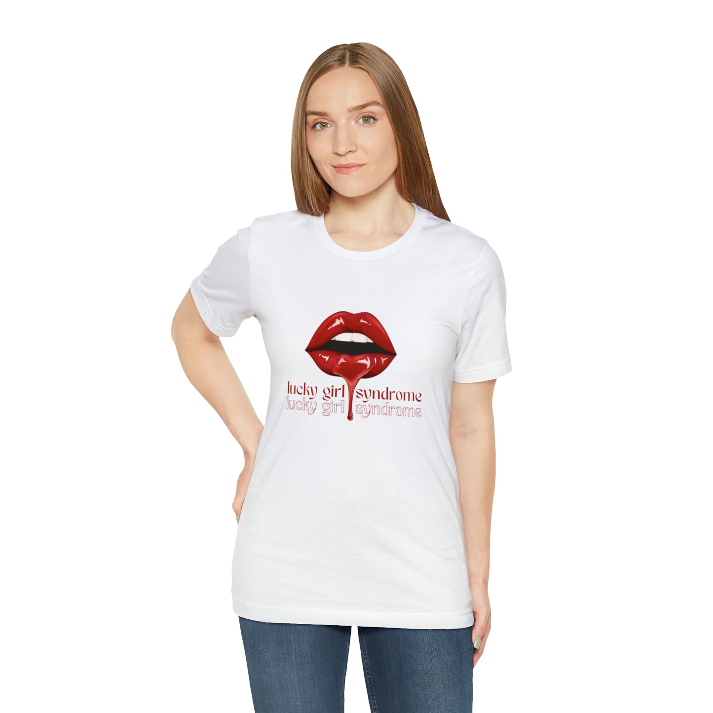 Lucky Girl Syndrome Statement T-Shirt