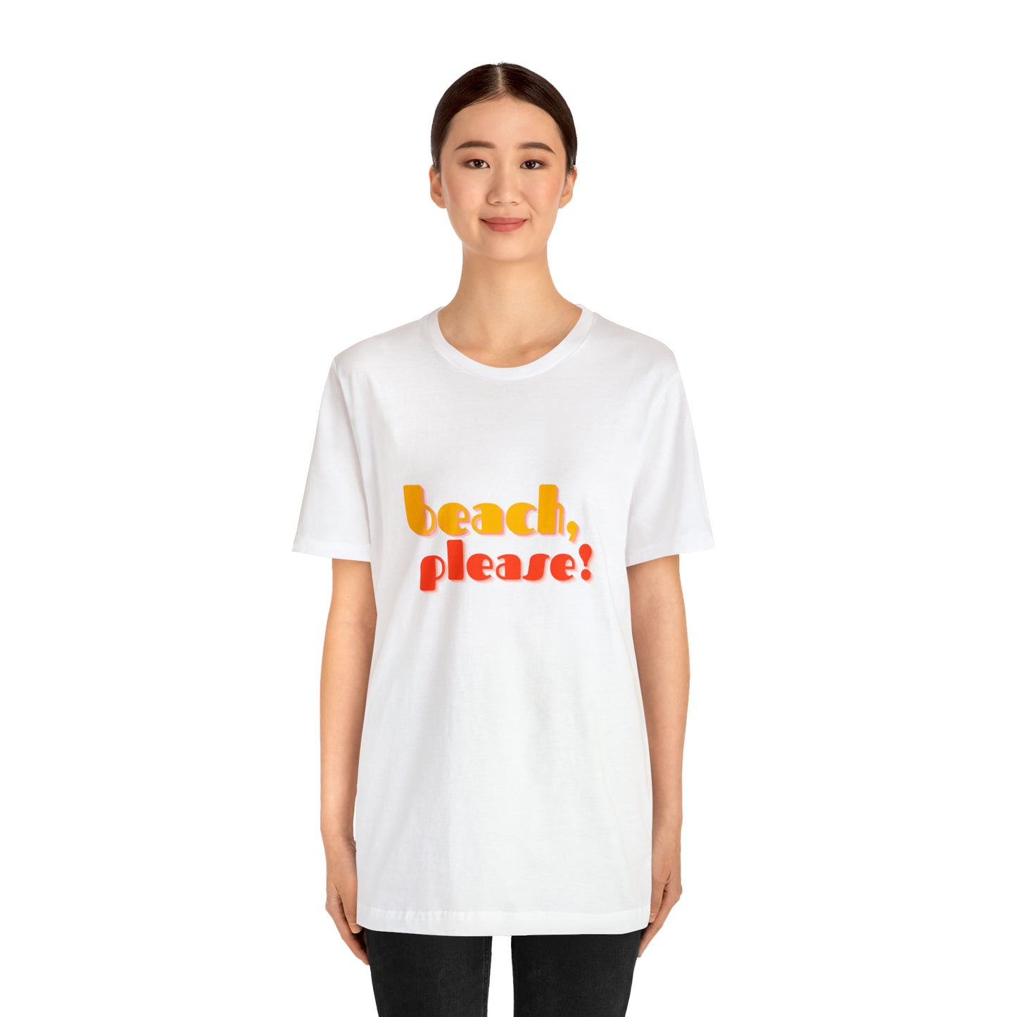 Beach Please Statement T-Shirt