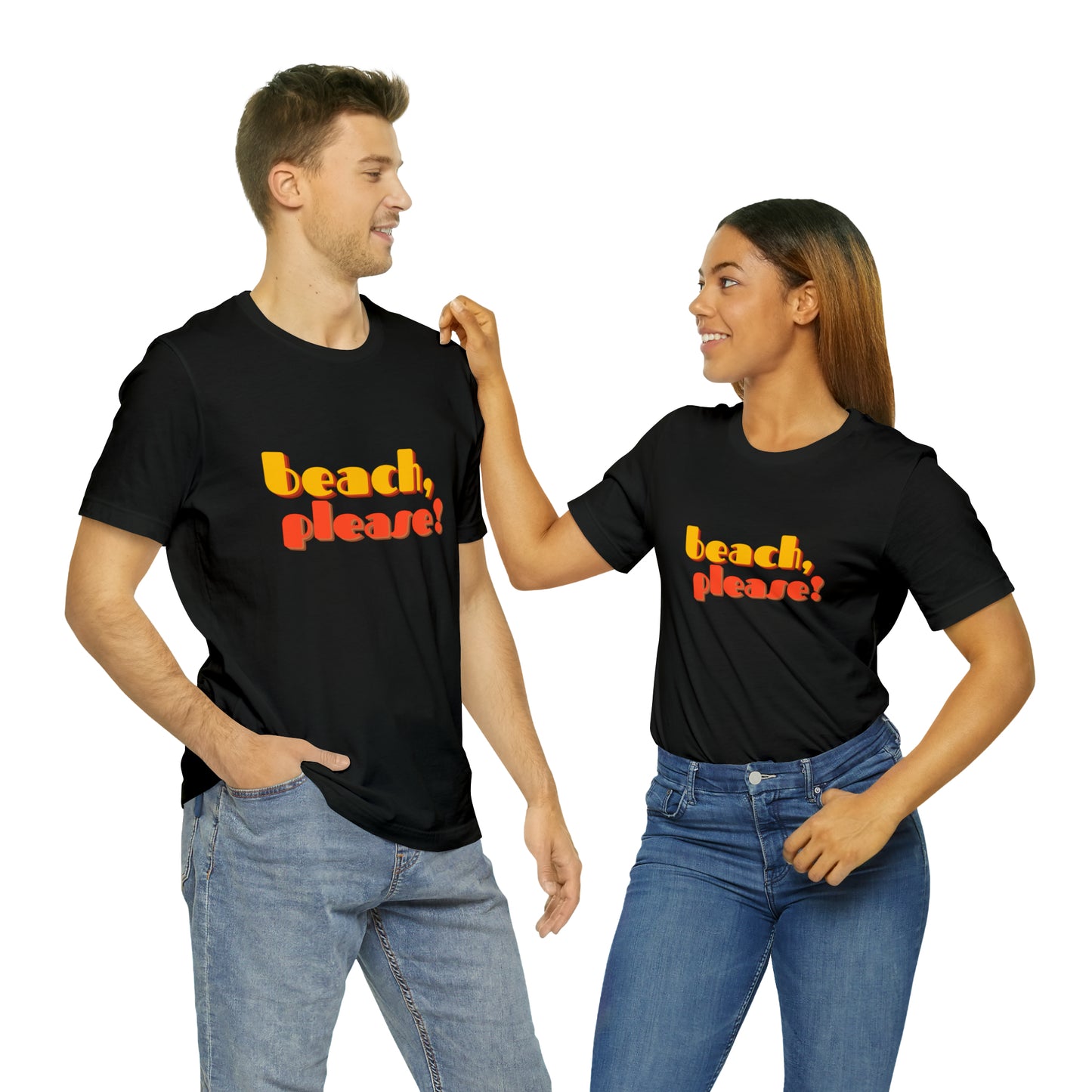 Beach Please Statement T-Shirt