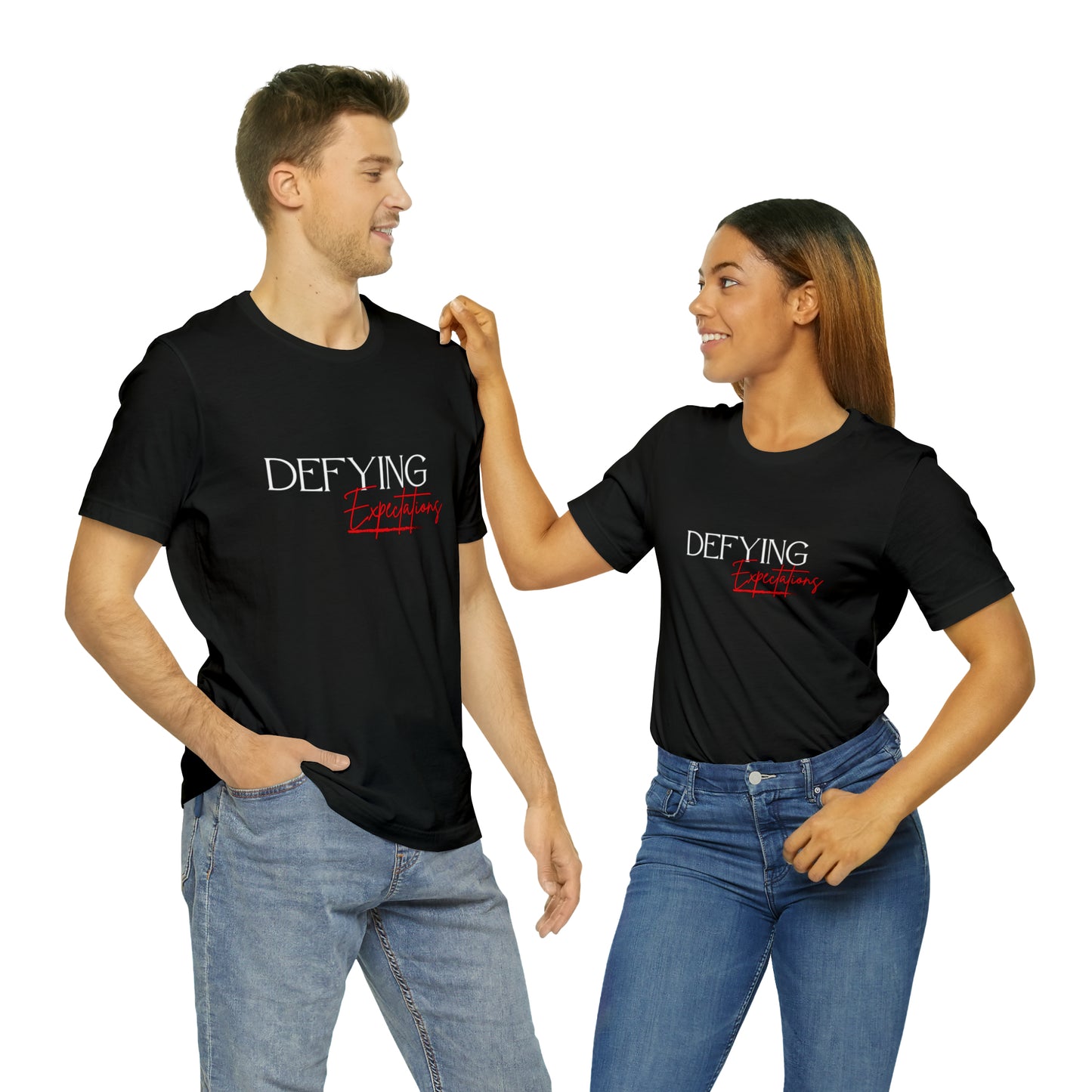 Defying Expectations Statement T-Shirt