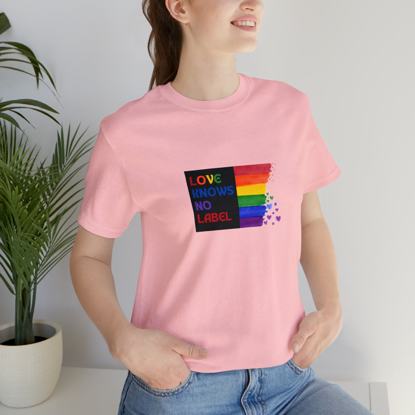 Love Knows No Label Statement T-Shirt