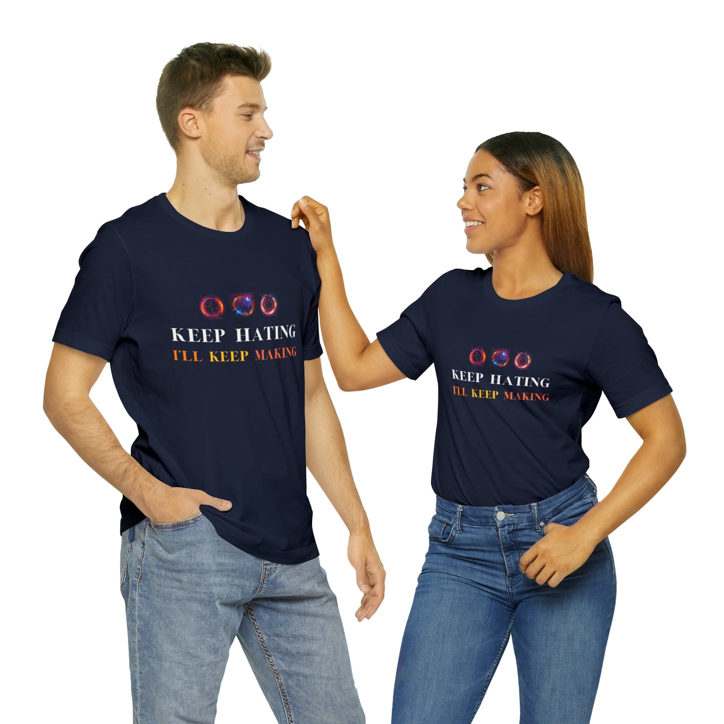 Keep Hating Statement T-Shirt