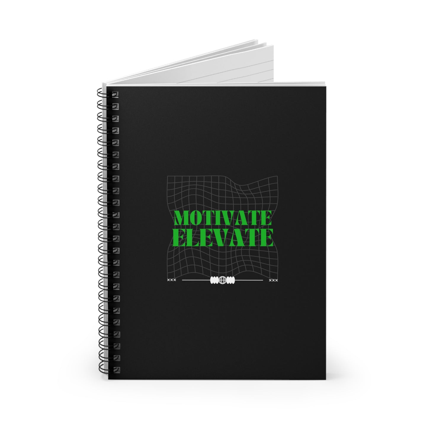 Motivate, Elevate Spiral Notebook