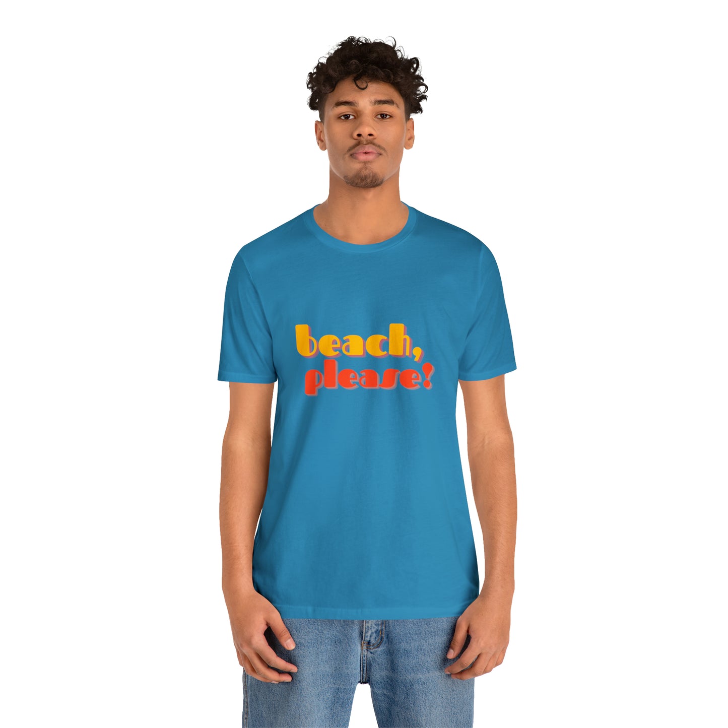 Beach Please Statement T-Shirt