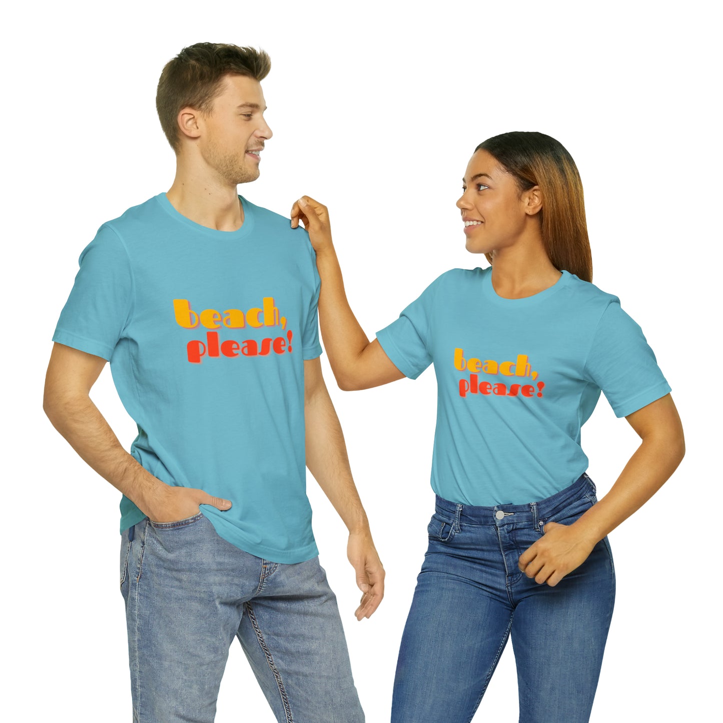 Beach Please Statement T-Shirt