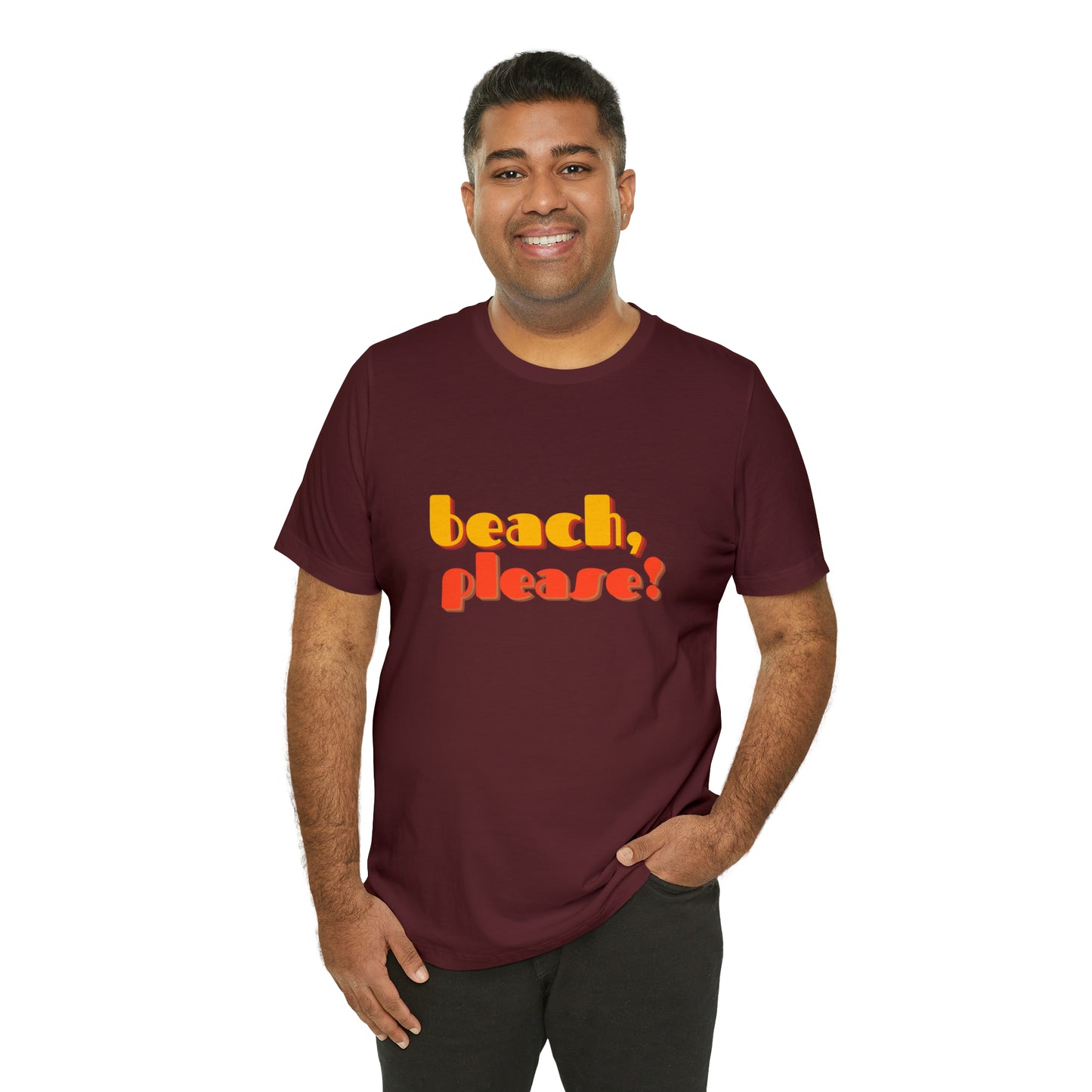 Beach Please Statement T-Shirt