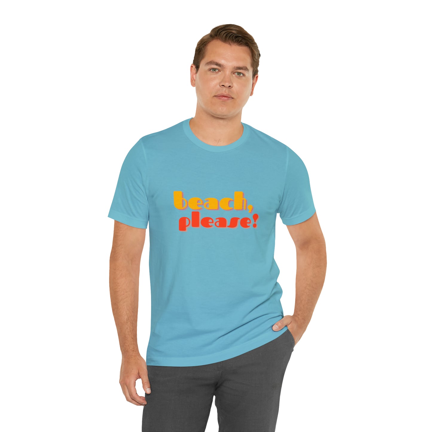 Beach Please Statement T-Shirt