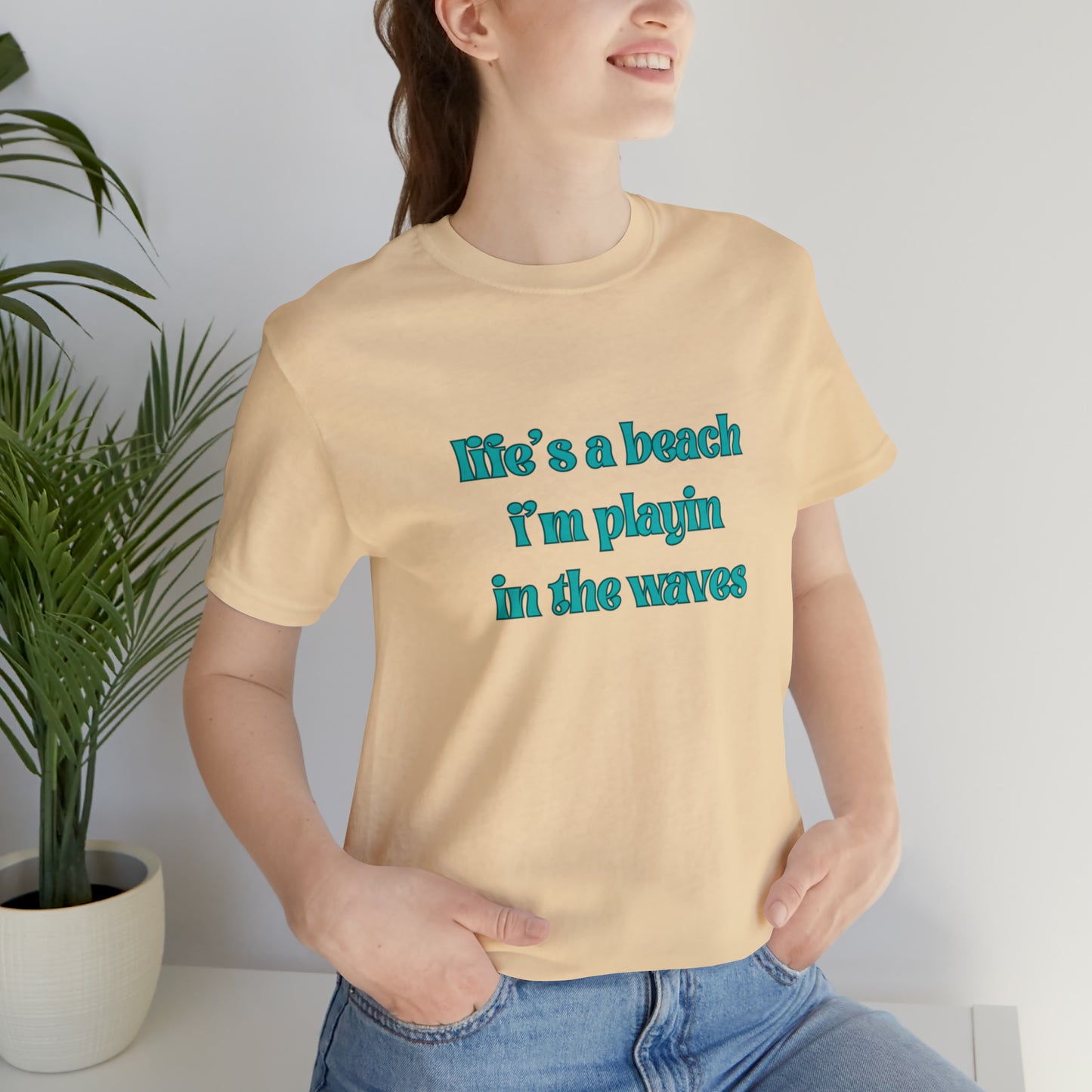 Life's A Beach Statement T-Shirt