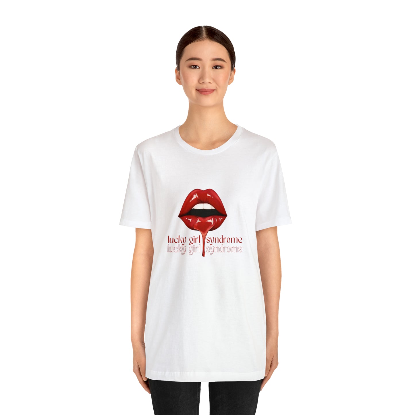 Lucky Girl Syndrome Statement T-Shirt