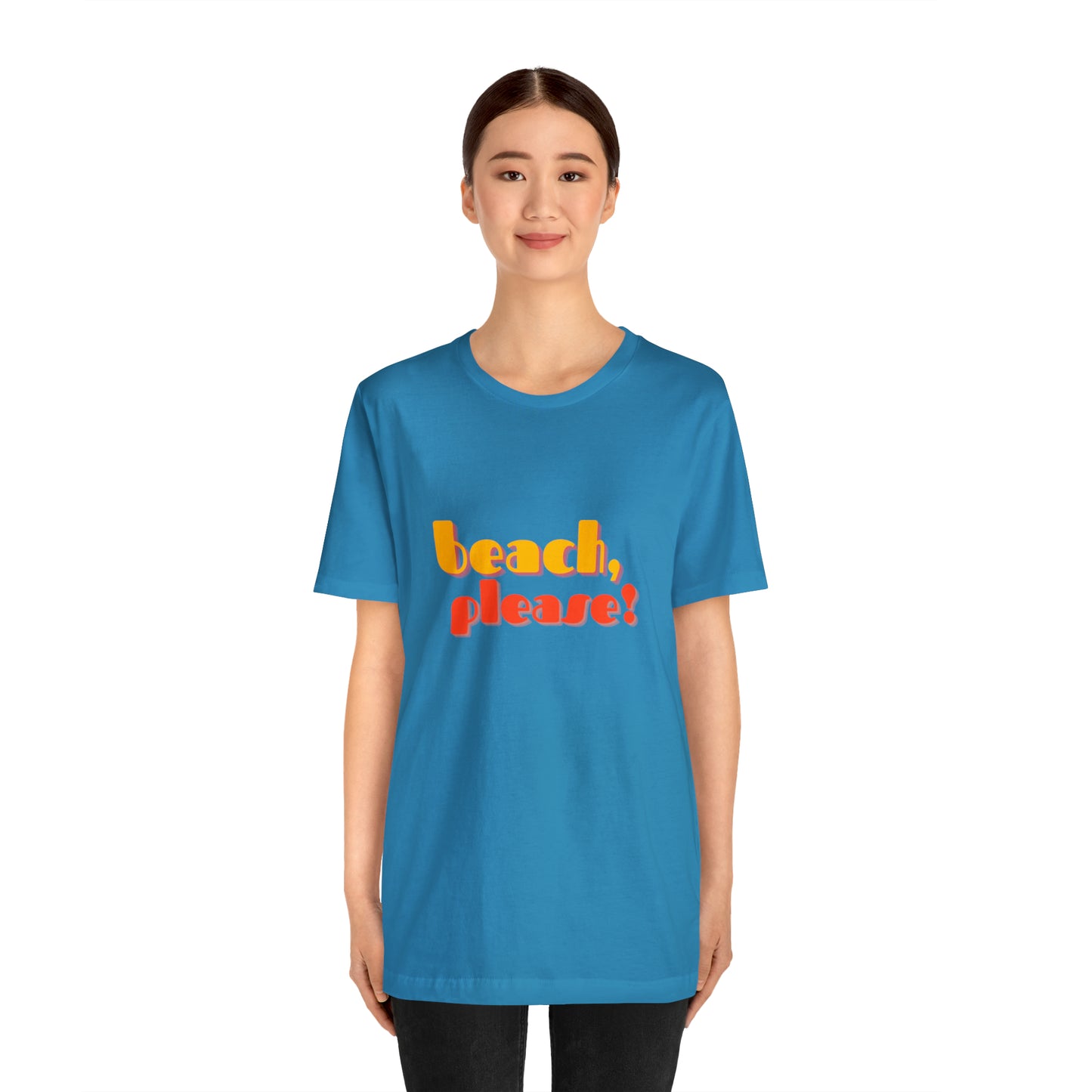 Beach Please Statement T-Shirt