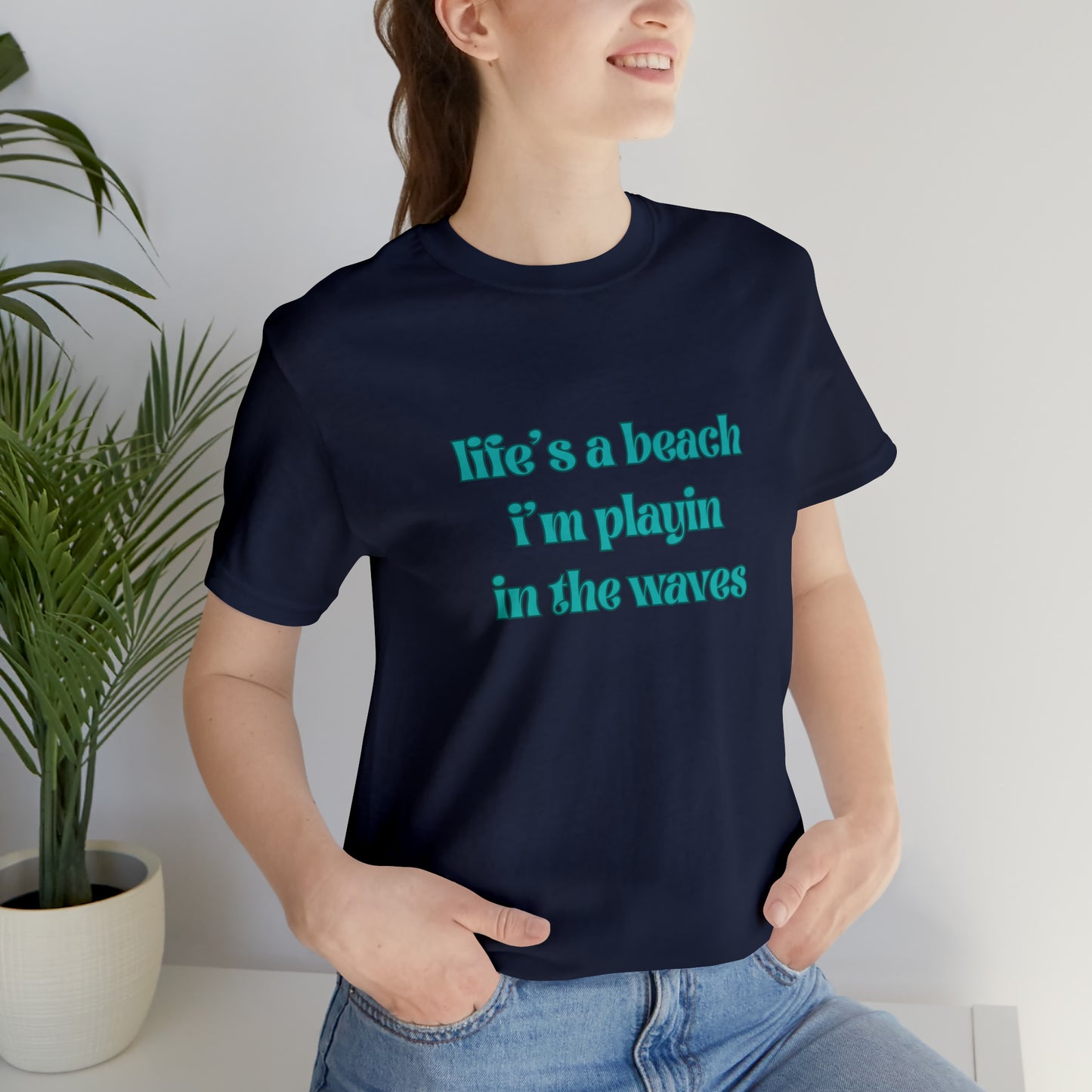 Life's A Beach Statement T-Shirt