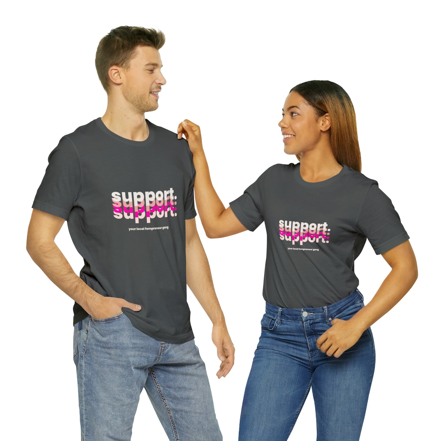 Support Local Business Statement T-Shirt