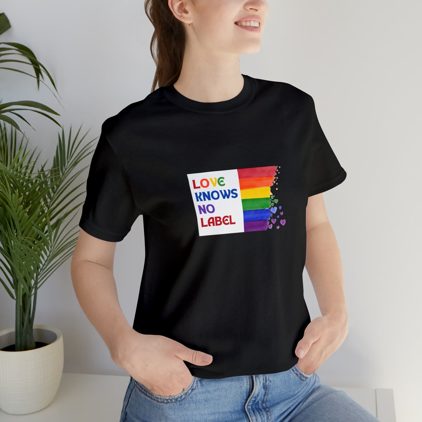 Love Knows No Label Statement T-Shirt