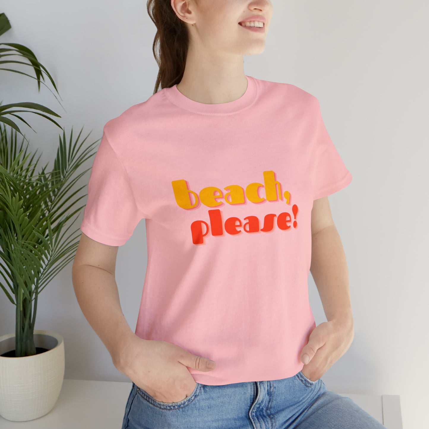 Beach Please Statement T-Shirt