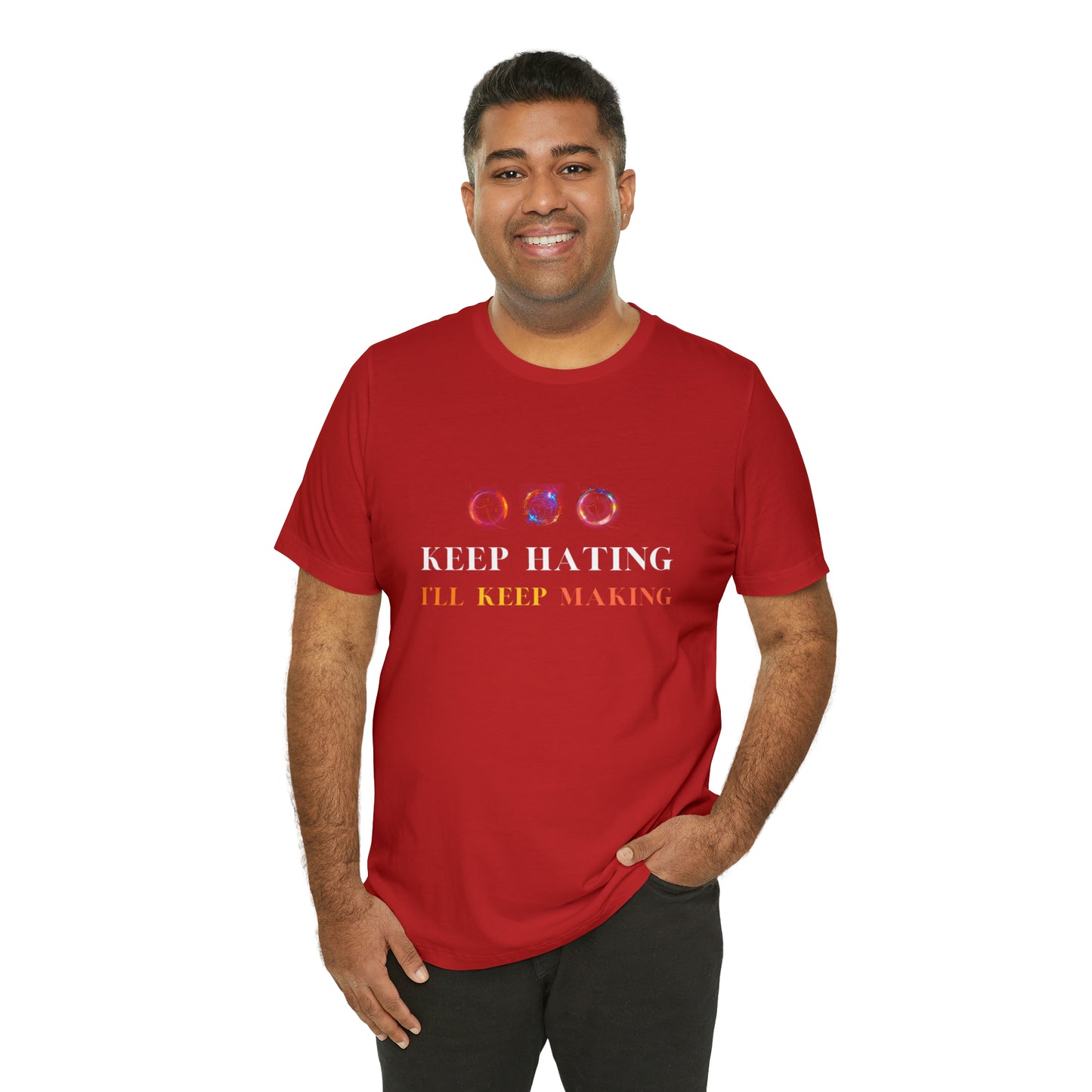 Keep Hating Statement T-Shirt