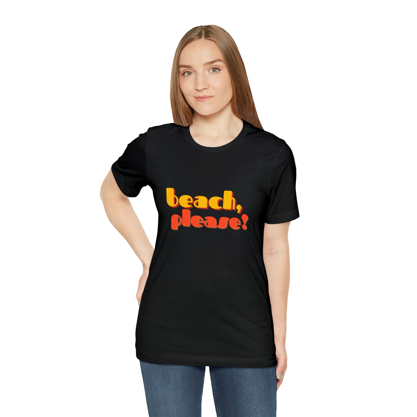 Beach Please Statement T-Shirt