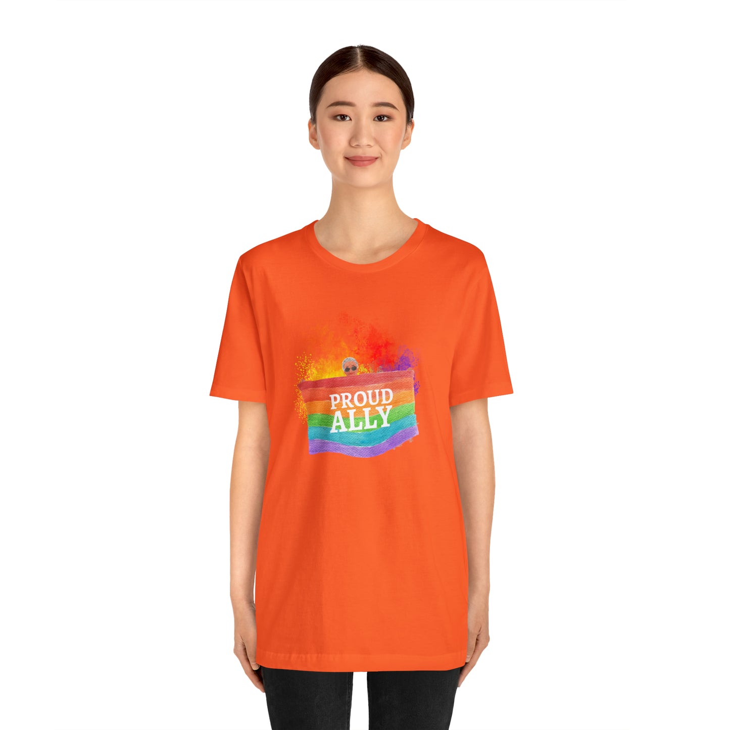 Proud Ally LGBTQ+ Statement T-Shirt