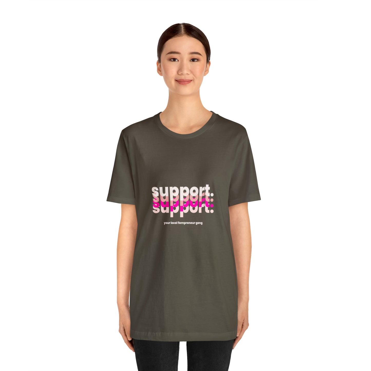 Support Local Business Statement T-Shirt