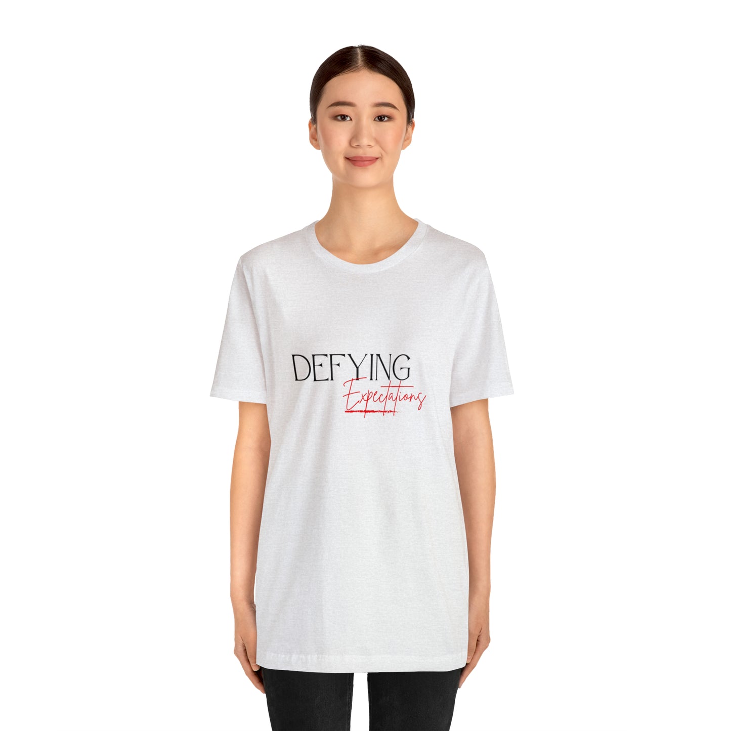 Defying Expectations Statement T-Shirt