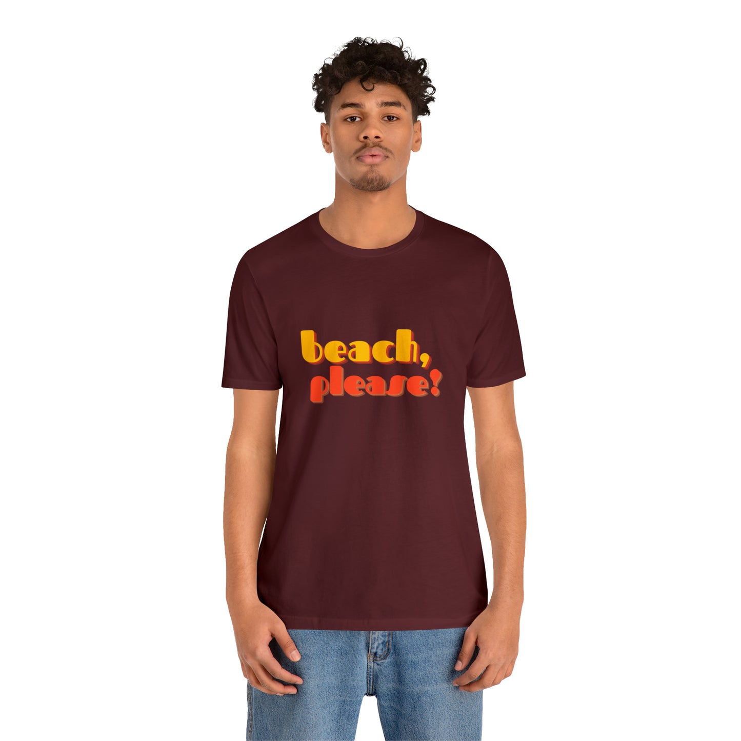 Beach Please Statement T-Shirt