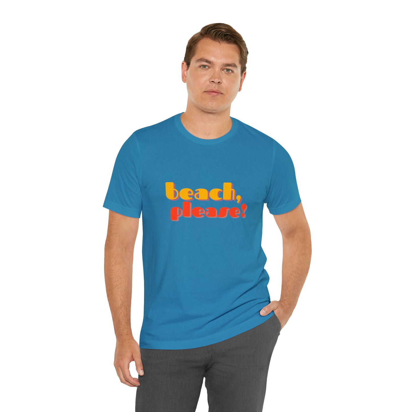 Beach Please Statement T-Shirt