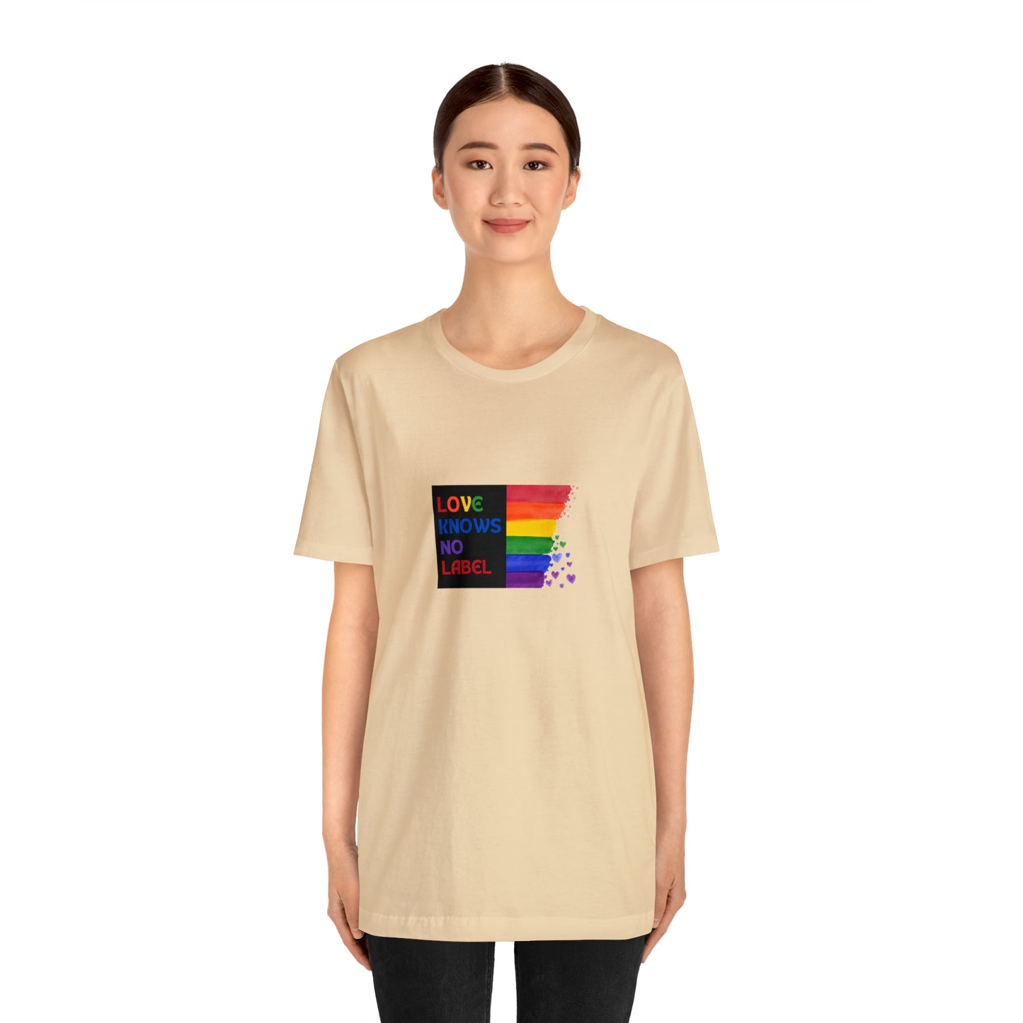 Love Knows No Label Statement T-Shirt