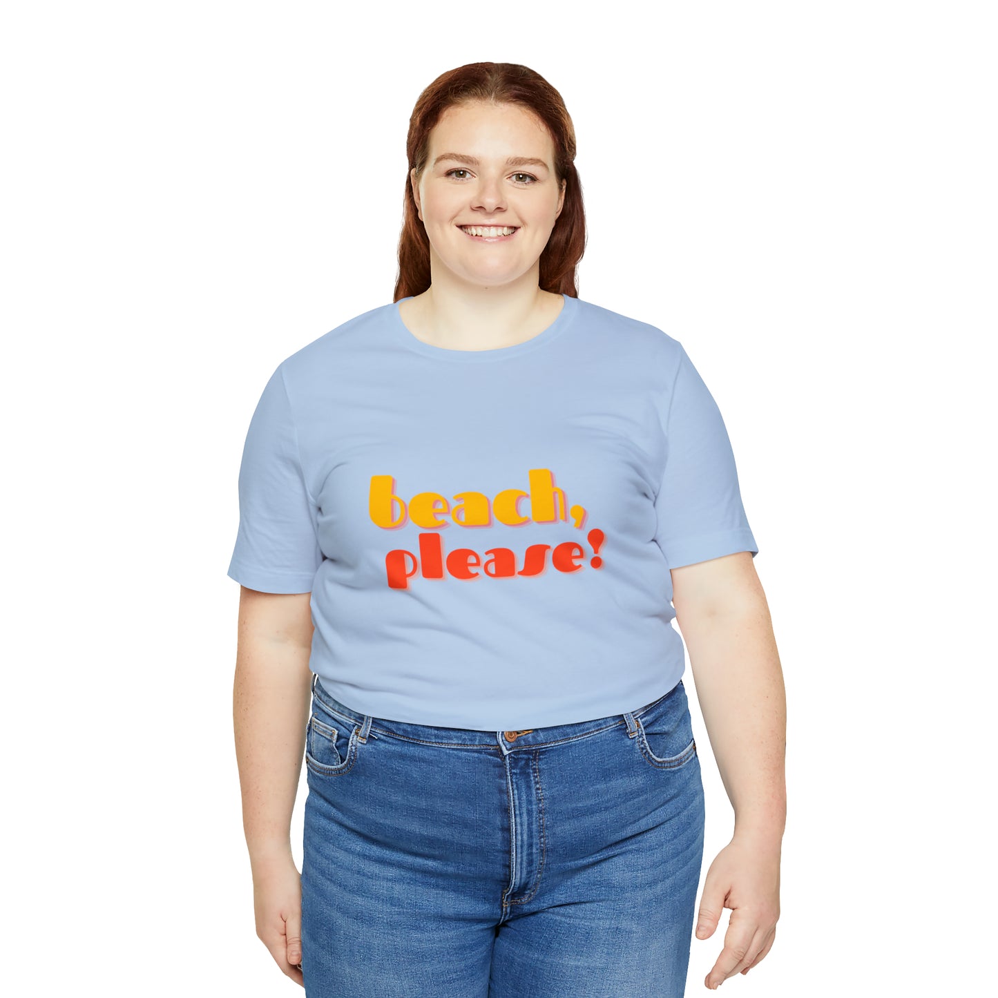 Beach Please Statement T-Shirt