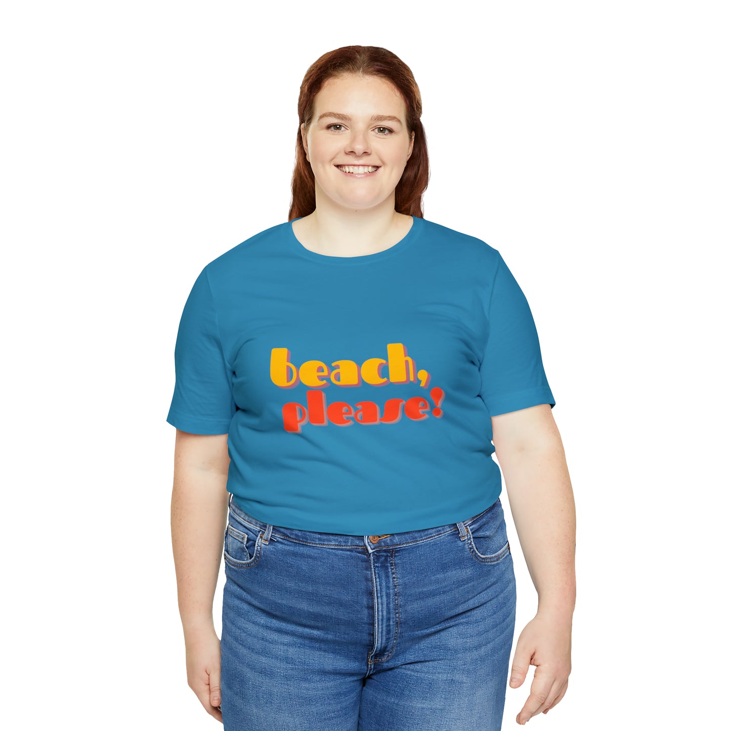 Beach Please Statement T-Shirt