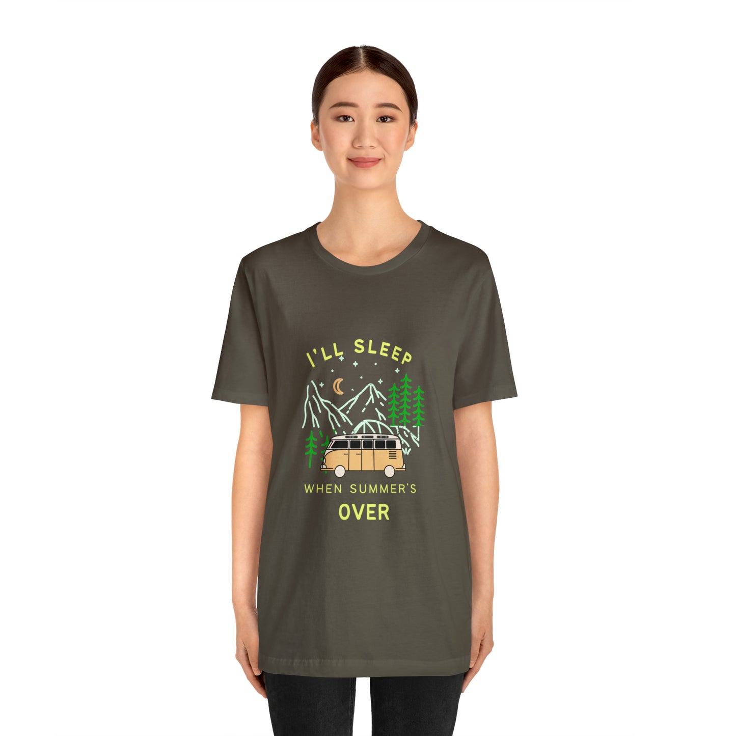 I'll Sleep When Summer's Over Statement T-Shirt