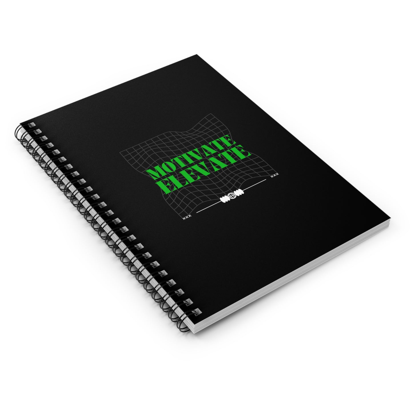 Motivate, Elevate Spiral Notebook