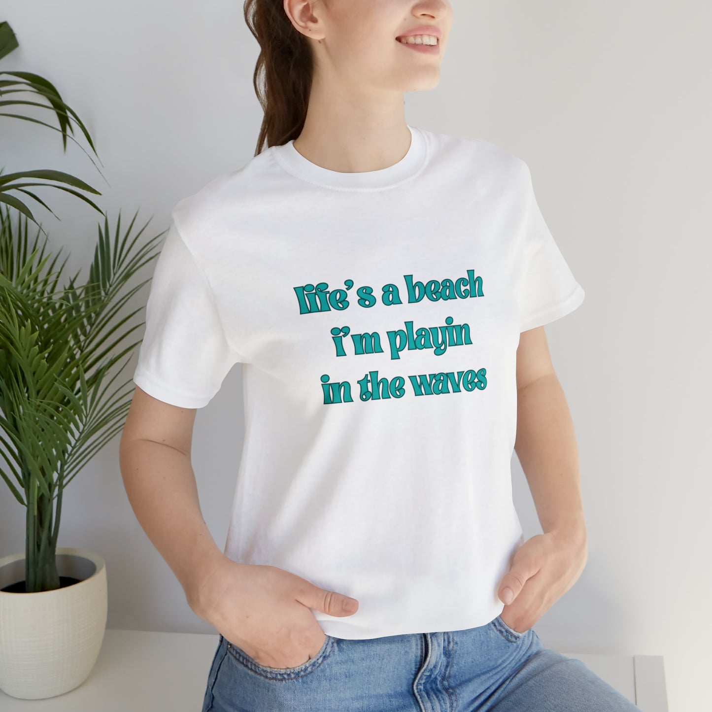 Life's A Beach Statement T-Shirt